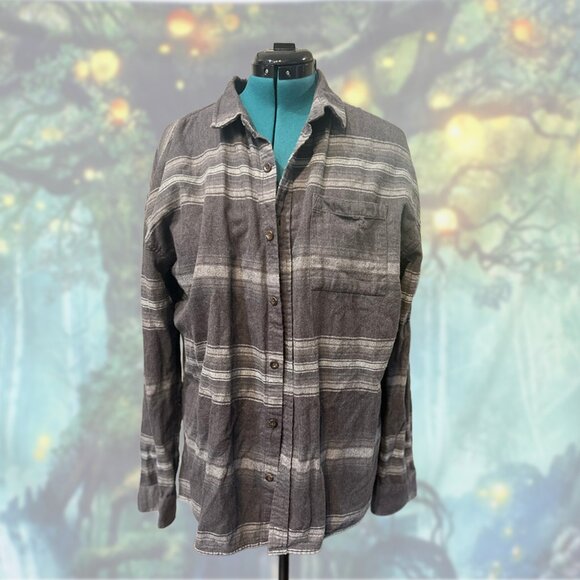 Upcycled Olivia Rodrigo Flannel | PacSun Oversized Size L | GUTS Album - Picture 3 of 5